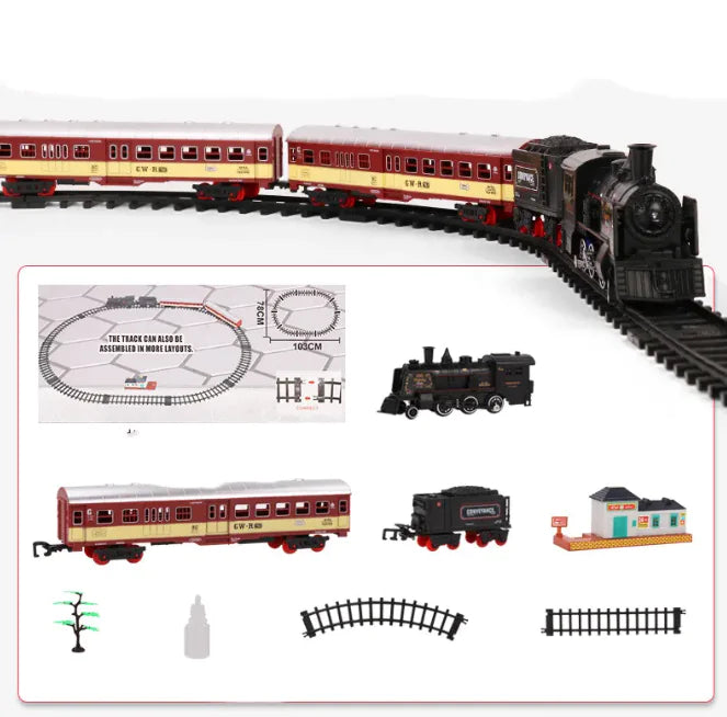 Retro Steam Train Toy