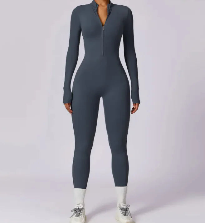 Stretch Athletic Yoga Bodysuit