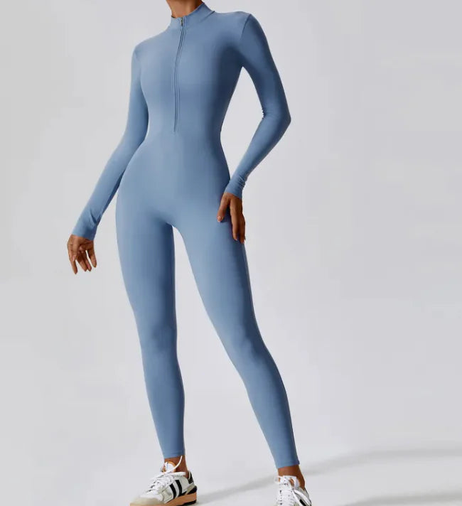 Stretch Athletic Yoga Bodysuit