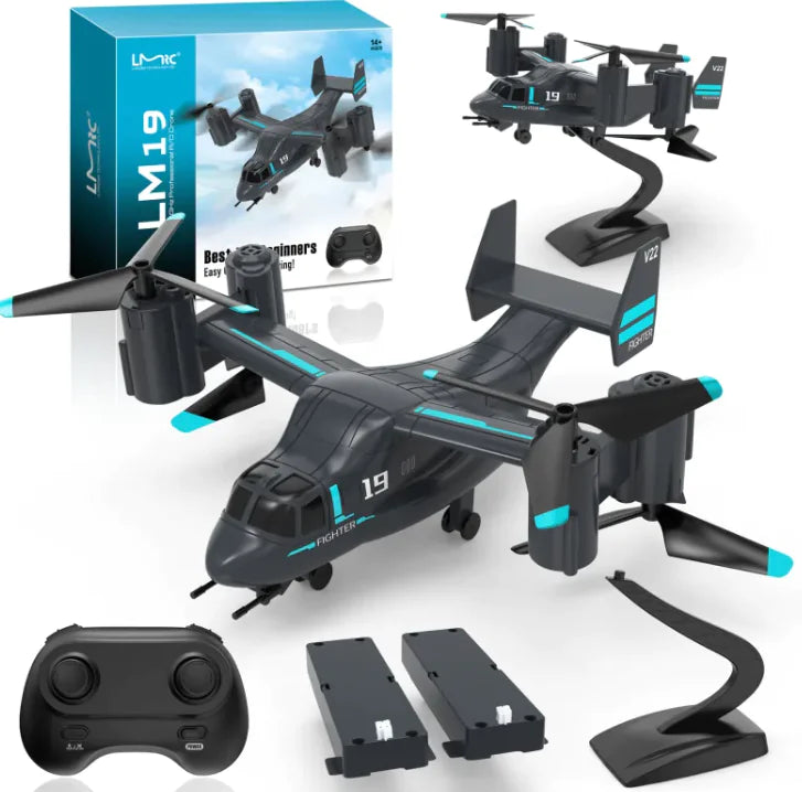 2-in-1 Air & Land RC Helicopter