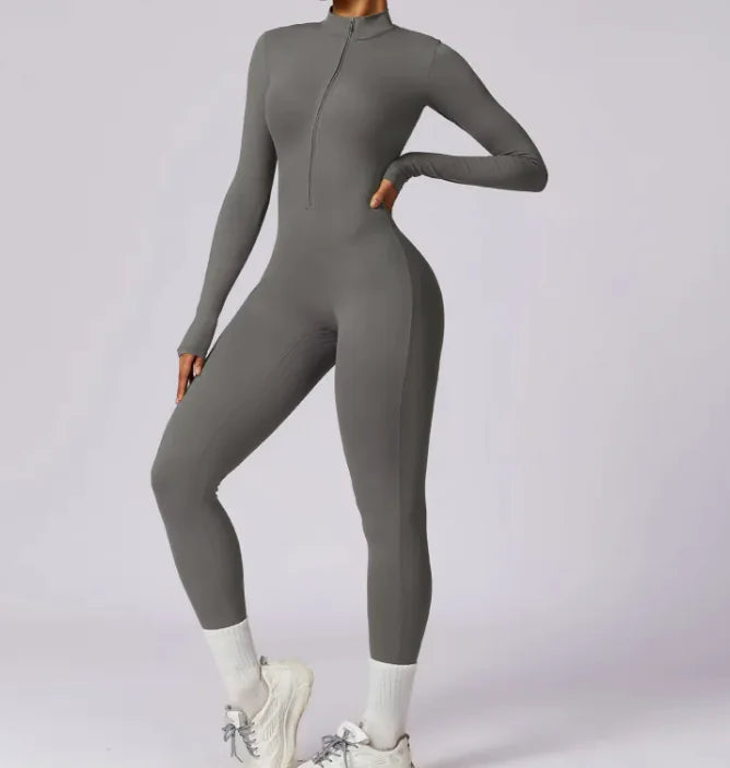 Stretch Athletic Yoga Bodysuit