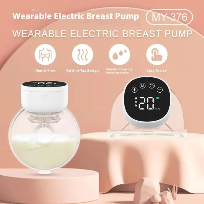 Wearable Electric Smart Invisible Anti-backflow Breast Milk Collector