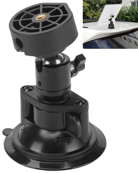 Starlink Mini Adjustable Angle Suction Cup Mount - Starlink Mini Temporary Roof Mount - Starlink Mini Smooth Surface Mount - Starlink Mini Accessory - Single Suction Cup Mount